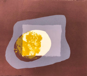 1974 Adrienne Anderson Mid-Century Style Lithograph