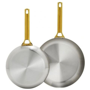 GreenPan - Padova Reserve Stainless Steel Frypan Set 26/30cm 2pce