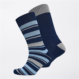 Trespass Austen Anti Blister Walking Socks Navy