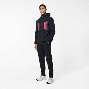 Gradient Motion Tracksuit | Black/Red