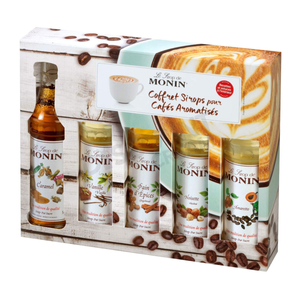 Monin Coffee Syrups Gift Set - 5 x 50ml