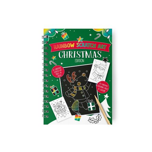 Christmas Scratch Art Book