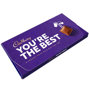 Cadbury Dairy Milk "You're The Best" Chocolate Bar With Gift Envelope 110g