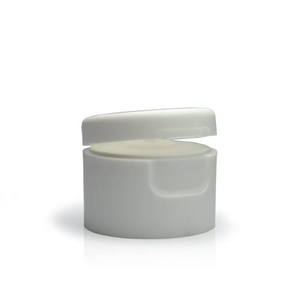 28mm Flip-Top Cap - Smooth White