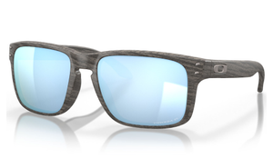 Oakley Holbrook Sunglasses - Woodgrain, Oakley Prizm Deep Water Polarised