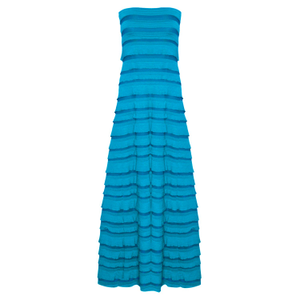 Maddison Dress In Aqua Blue (XXS)