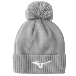Mizuno Crested Bobble Hat - Grey