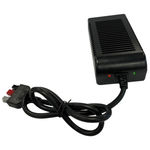 Powakaddy Battery Charger - Battery Connection Type:30V/2A Plug and Play Connection (3 pin Torberry) (Grey/Black/Red) plug fitting for 2020 and onwar