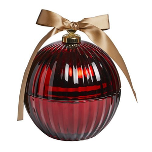 Ambianti Christmas Bauble Red 310g Candle