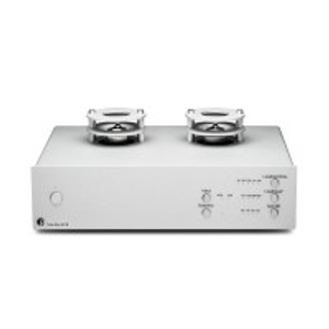 Pro Ject Tube Box S3 B Balanced Audiophile Tube Phono Stage, Silver