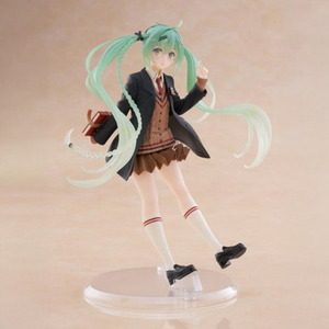 Vocaloid Hatsune Miku Fashion Preppy PVC Statue