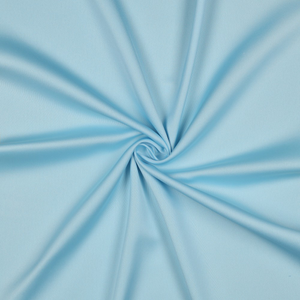 Tissu micro satin touché soie - Bleu ciel