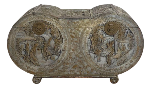 Circa 1880 Carved Camphor Trunk, China