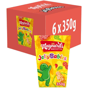 Maynards Bassetts Jelly Babies Carton (Box of 6)