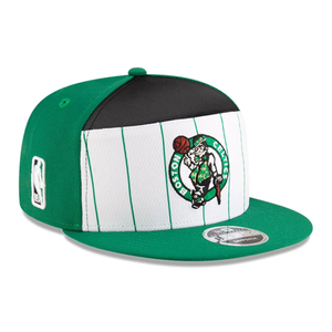 Boston Celtics NBA Tip Off 2025 Green 9FIFTY Split Panel Snapback Adjustable Cap