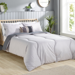 Coverless Comfort Embossed Waffle Duvet Lightweight