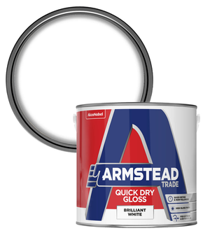 Armstead Trade Quick Dry Gloss Paint - Brilliant White