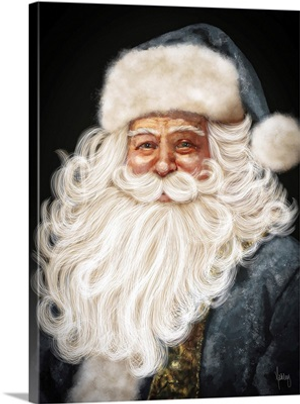 Blue Santa