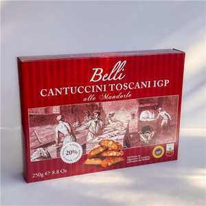 Belli -  Tuscan Cantuccini w/Almonds Vintage Gift Box 250g