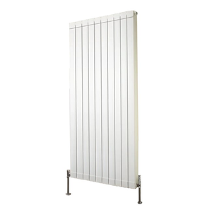 EcoRad Trend Aluminium Radiator 1046mm H x 820mm W (10 Sections) - White