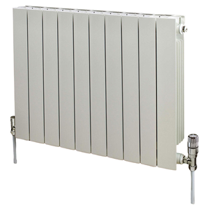 EcoRad Trend Aluminium Radiator 440mm H x 820mm W (10 Sections) - White