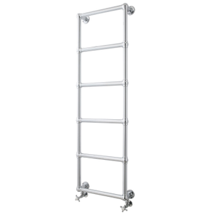 Hudson Reed Countess Wall Mounted Heated Towel Rail 1548mm H x 598mm W - Chrome