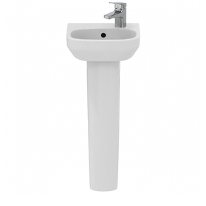 Ideal Standard I.Life A Basin and Full Pedestal 350mm Wide - 1 RH Tap Hole