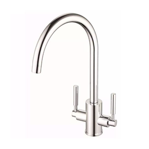 JTP Newbury Mono Kitchen Sink Mixer Tap Swivel Spout Dual Handle - Chrome