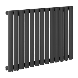 MaxHeat Rapid Anthracite Double Horizontal Designer Radiator 600mm (H) x 780mm (W)