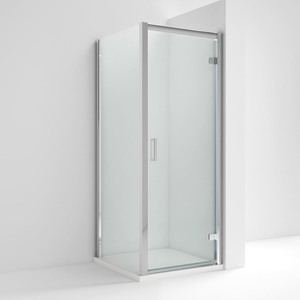 Nuie Rene Hinged Door Square Shower Enclosure 700mm x 700mm - 6mm Glass