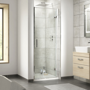 Hudson Reed Pacific Hinged Shower Door 700mm Wide - 6mm Glass