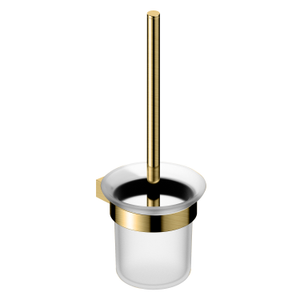 RAK Petit Round Toilet Brush Holder - Brush Gold