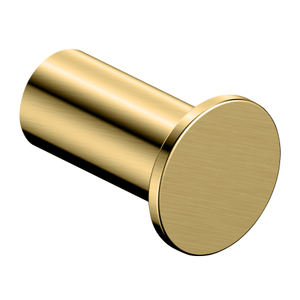 RAK Petit Round Robe Hook - Brush Gold