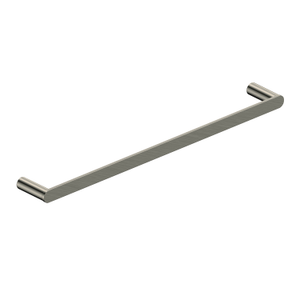 RAK Petit Round Single Towel Bar 470mm Wide - Brushed Nickel