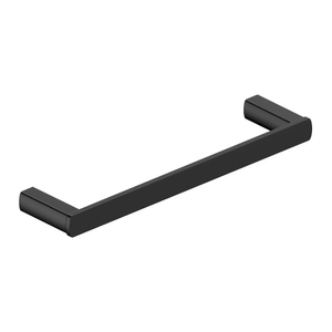 RAK Petit Square Towel Bar 240mm Wide - Matt Black
