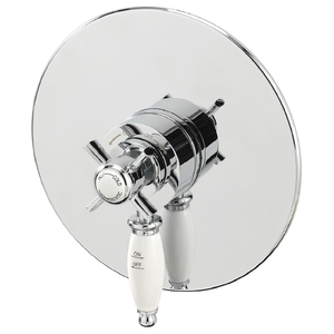 Sagittarius Churchmans Concealed Shower Valve Concentric Dual Handle - Chrome