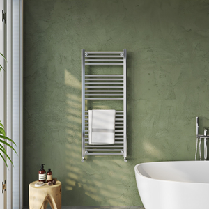 Ultraheat Chelmsford Straight Heated Towel Rail 1195mm H x 310mm W - Chrome