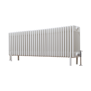 Ultraheat Tubular 6-Column Radiator 300mm H x 864mm W 19 Sections - White
