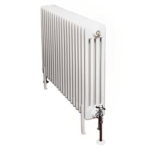 Ultraheat Tubular 4-Column Radiator 300mm H x 864mm W 19 Sections - White