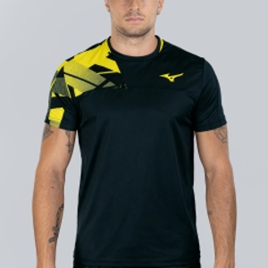 Mizuno Daybreakers Shadow Maglietta - Black/Vibrant Yellow