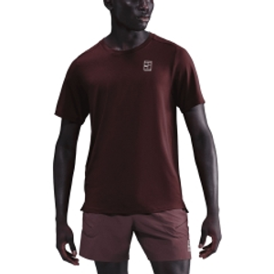 Nike Court Advantage Dri-FIT Maglietta - Burgundy Crush/White
