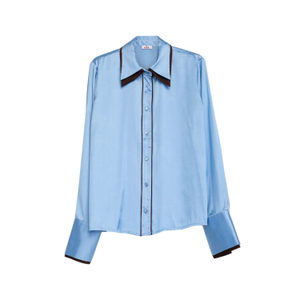 Blue Blouse With Buttons (L)