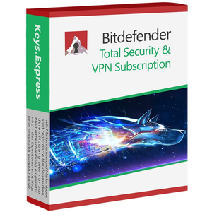 Bitdefender Total Security & VPN Limited [200MB/Day] Subscription