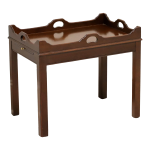 Link-Taylor Heirloom Solid Mahogany Chippendale Tea Table