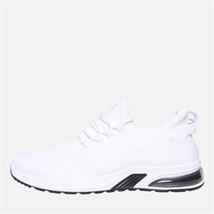 Crosshatch Mens Sandholt Trainers White