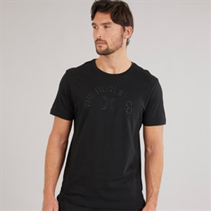 Hurley Mens Graphic T-Shirt Black