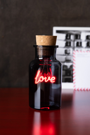 Love Neon Bottle Light