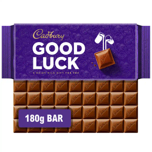 Cadbury "Good Luck" Dairy Milk Chocolate Bar 180g