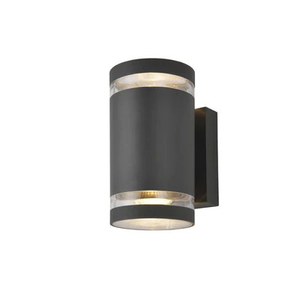 Forum Lens Up/Down Wall Light Anthracite IP44 102x140x187mm