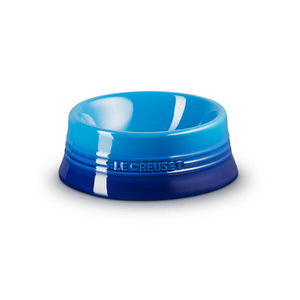 Le Creuset Azure Stoneware Medium Pet Bowl